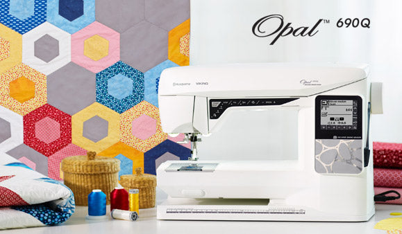 Husqvarna Viking Opal 690Q with Bonus Quilting Package – Village
