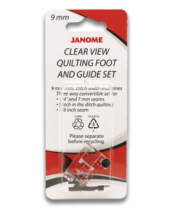 Janome - Clearview Quilt Foot w/ Guide #202089005