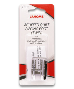 Janome - Acufeed Quilt Piecing Foot (Twin) #202125004