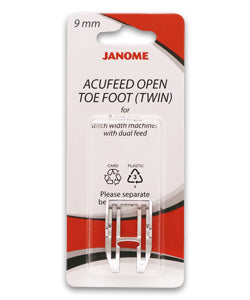 Janome - Acufeed Open Toe Foot #202149004