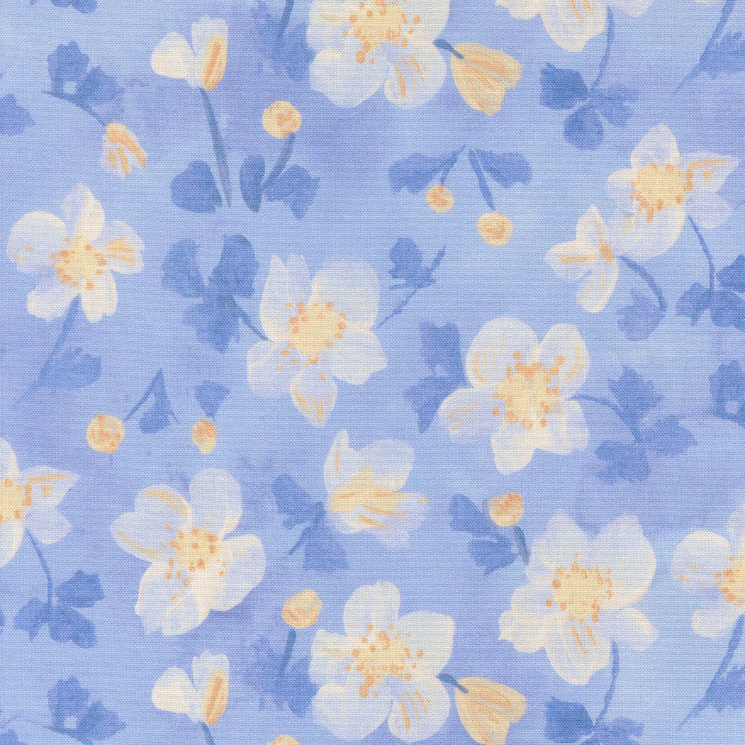 Moda Fabrics - Sweet Cecily, Hyacinth 24641 14 || SOLD BY THE HALF YARD