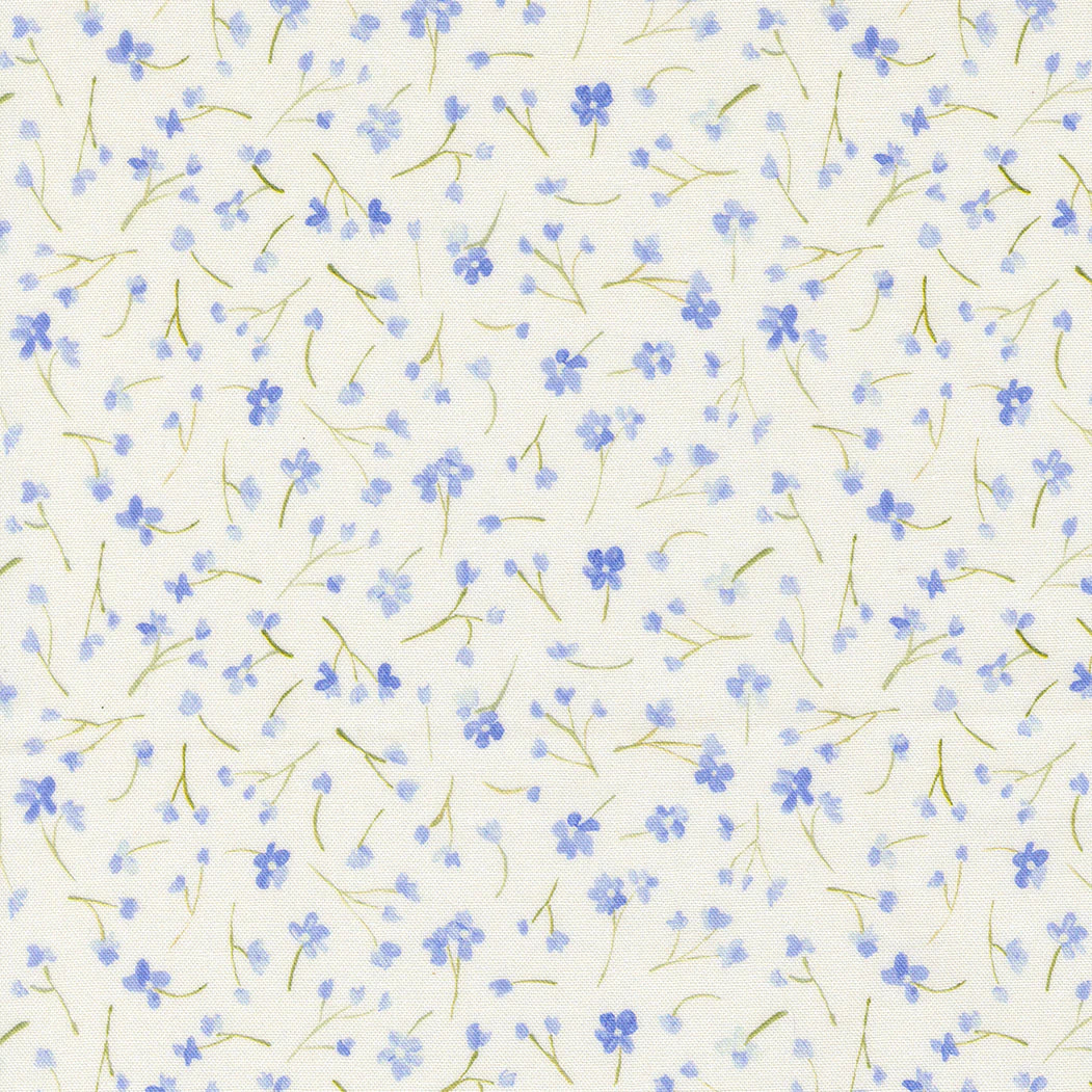 Moda Fabrics - Sweet Cecily, Hyacinth 24644 11 || SOLD BY THE HALF YARD