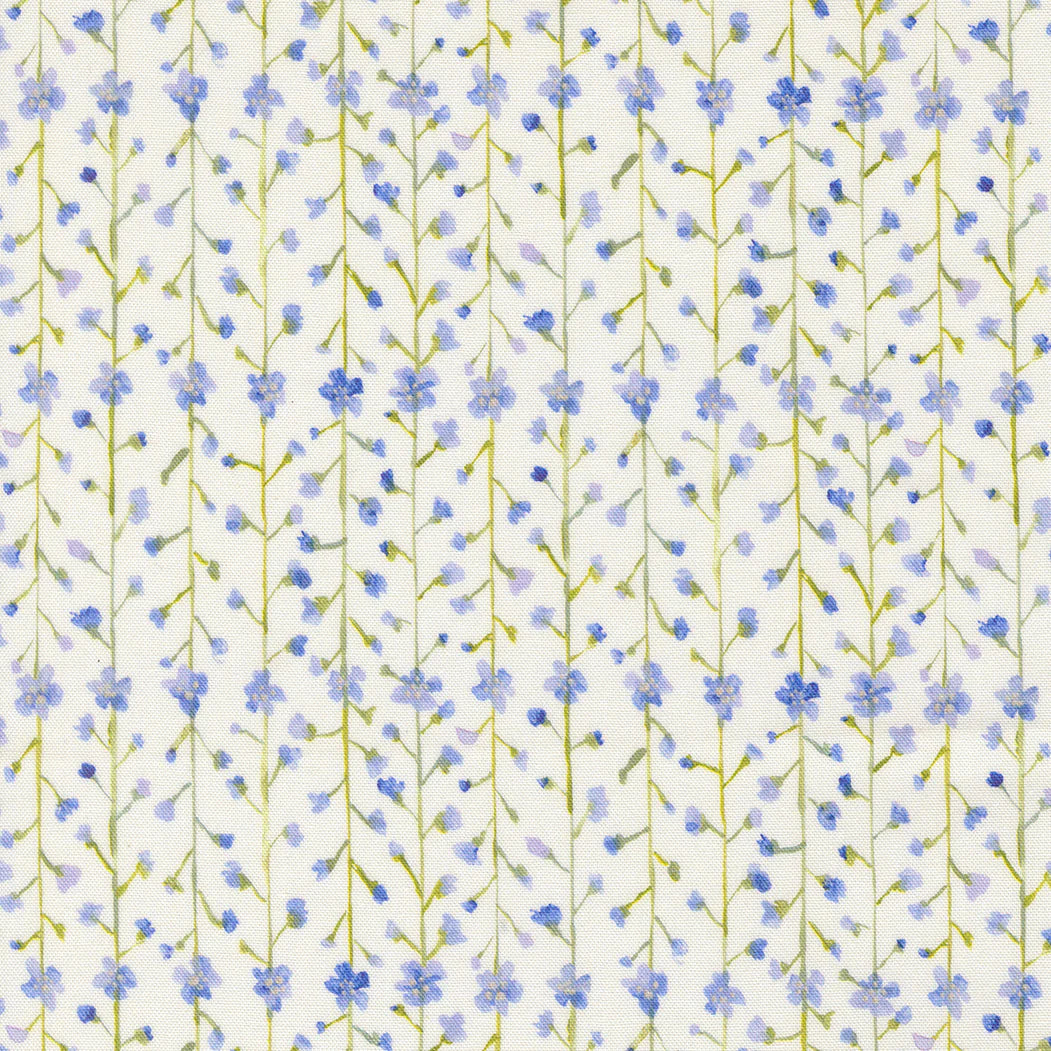 Moda Fabrics - Sweet Cecily, Hyacinth 24645 11 || SOLD BY THE HALF YARD