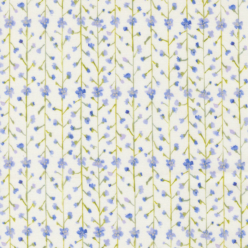 Moda Fabrics - Sweet Cecily, Hyacinth 24645 11 || SOLD BY THE HALF YARD