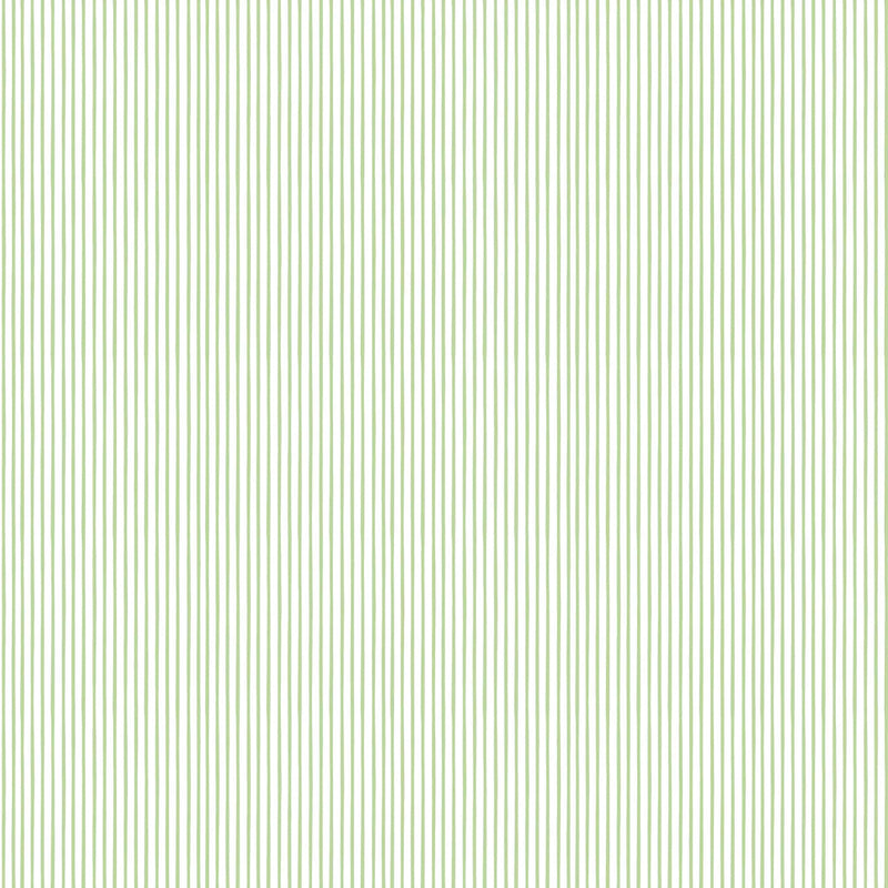 Northcott Fabrics - Quack Quack Moo, Stripes, Green/White || SOLD BY THE HALF YARD