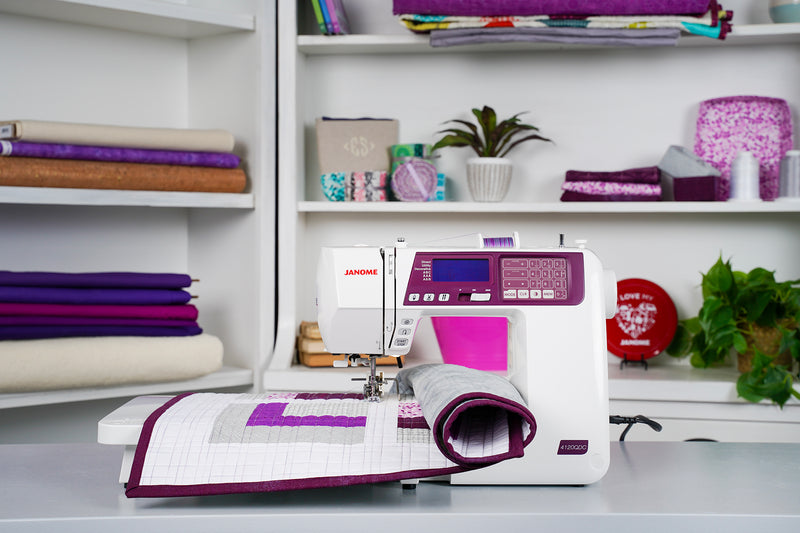 Janome 4120QDC-G With Bonus Package