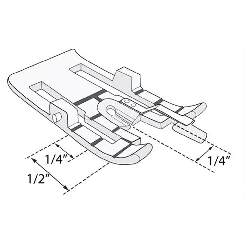 Husqvarna Viking Changeable 1/4" Guide Foot #413238345