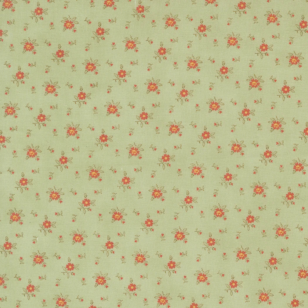 Moda Fabrics - Ambiance, Little Flower Small Floral, Mist || SOLD BY THE HALF YARD