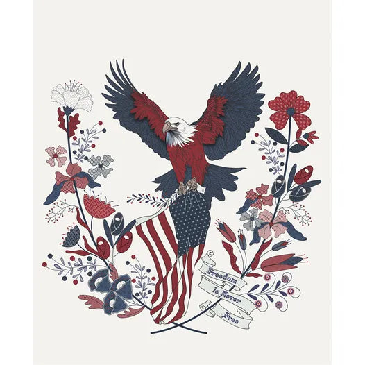 Moda Fabrics - American Gatherings III, Cloud Quilt Panel