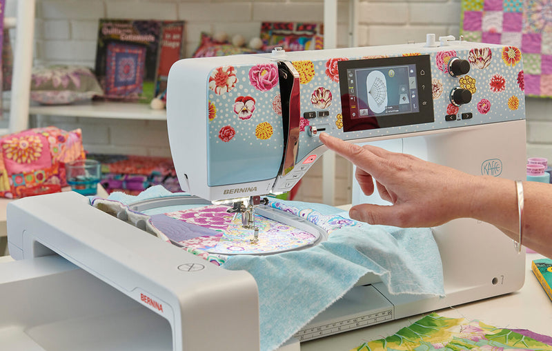 BERNINA B570 QE Kaffe Edition with Embroidery