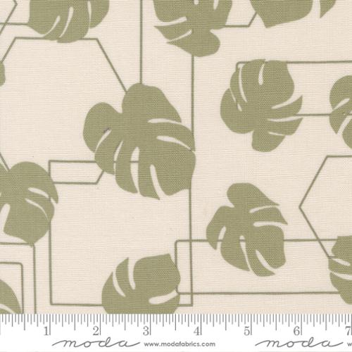 Moda Fabric - Potted Canvas, Stone || SOLD BY THE HALF YARD