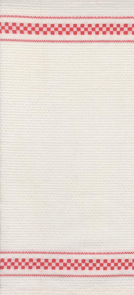Moda Fabrics - 16" Rosie Waffle Check Toweling, Red || SOLD BY THE HALF YARD