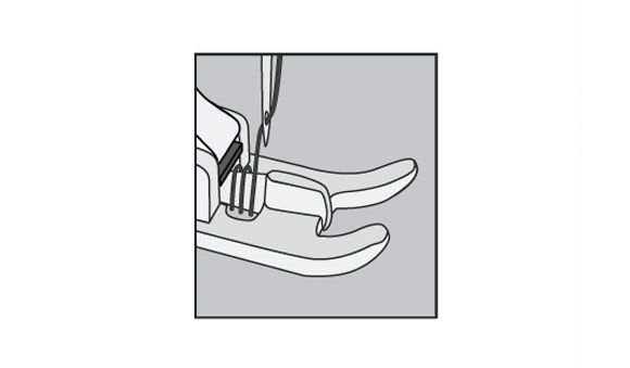 Husqvarna Viking - Marking Foot #411850345