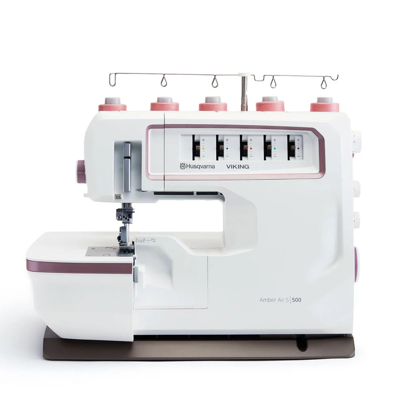 HUSQVARNA VIKING AMBER Air S 500 - Coverlock Machine