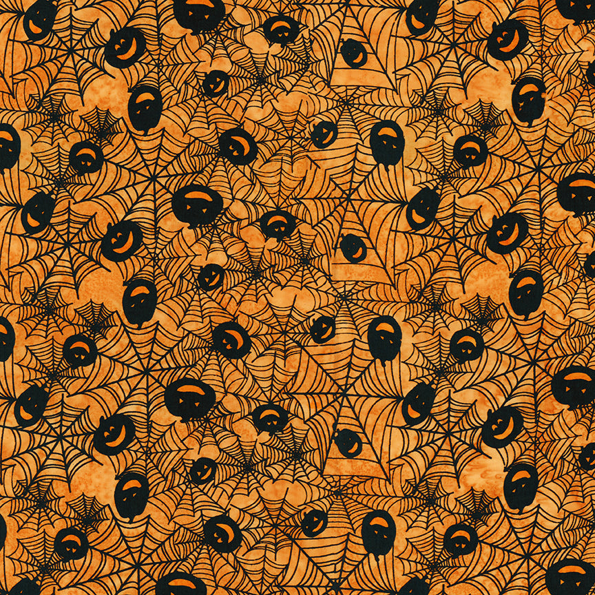 Riley Blake Designs Batiks - Whispering Hallows, Tiger || SOLD BY THE HALF YARD