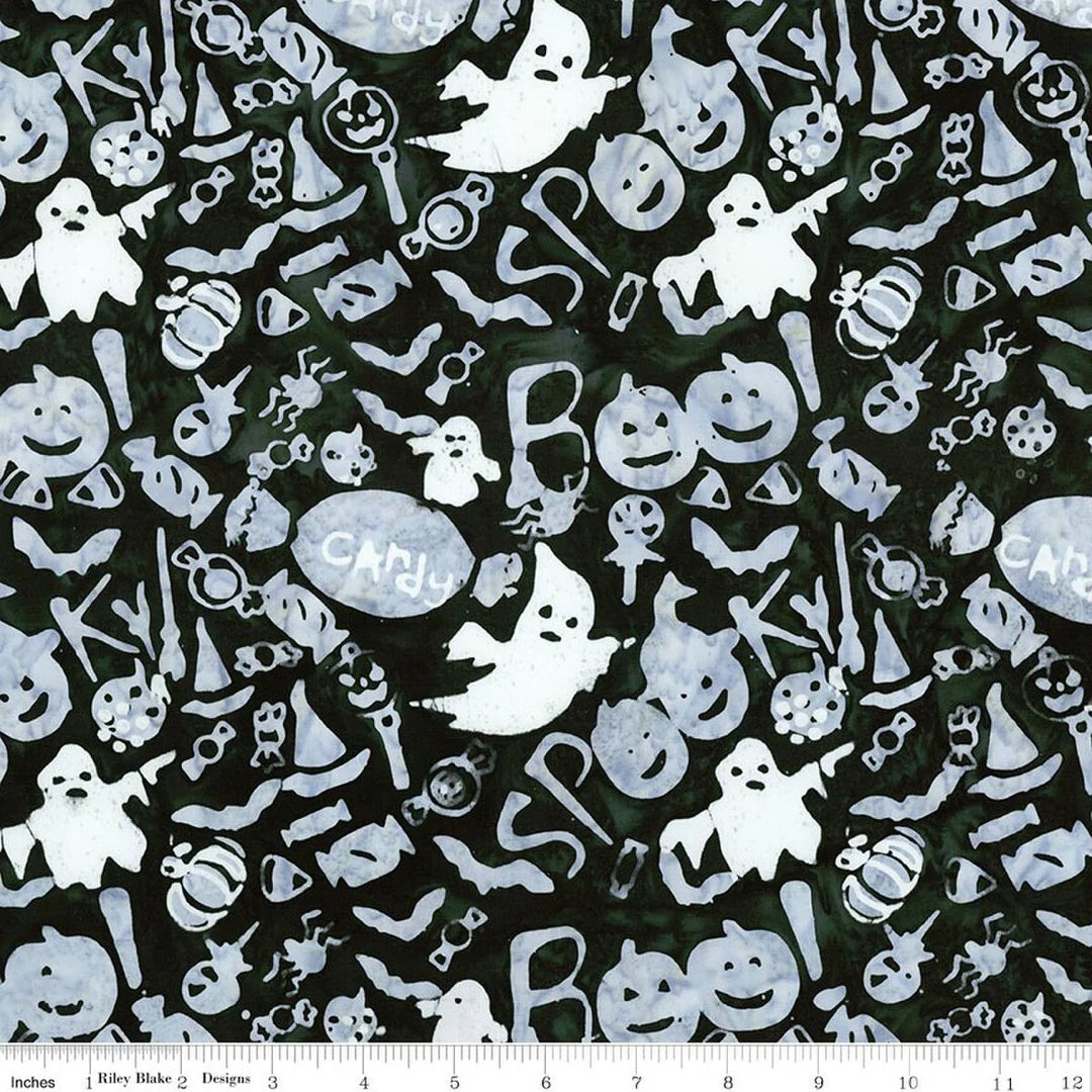 Riley Blake Designs - Whispering Hallows, Dancing Lights || SOLD BY THE HALF YARD