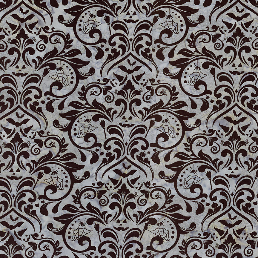 Riley Blake Designs Batiks - Whispering Hallows, Embrace the Gray || SOLD BY THE HALF YARD