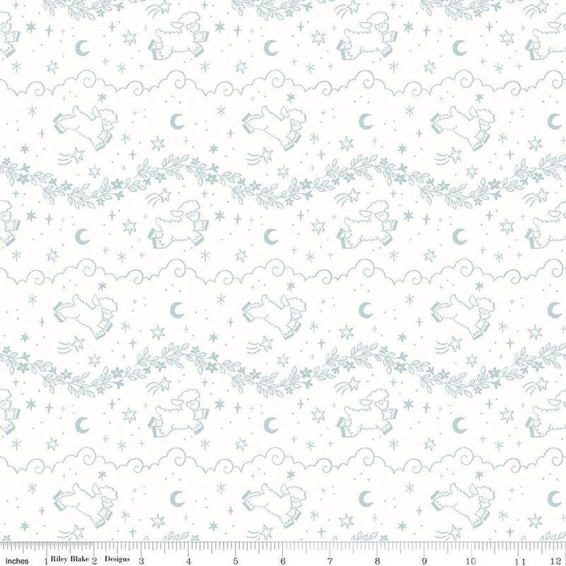 Riley Blake Designs - Twinkle Little Star, Counting Sheep, Cloud || SOLD BY THE HALF YARD
