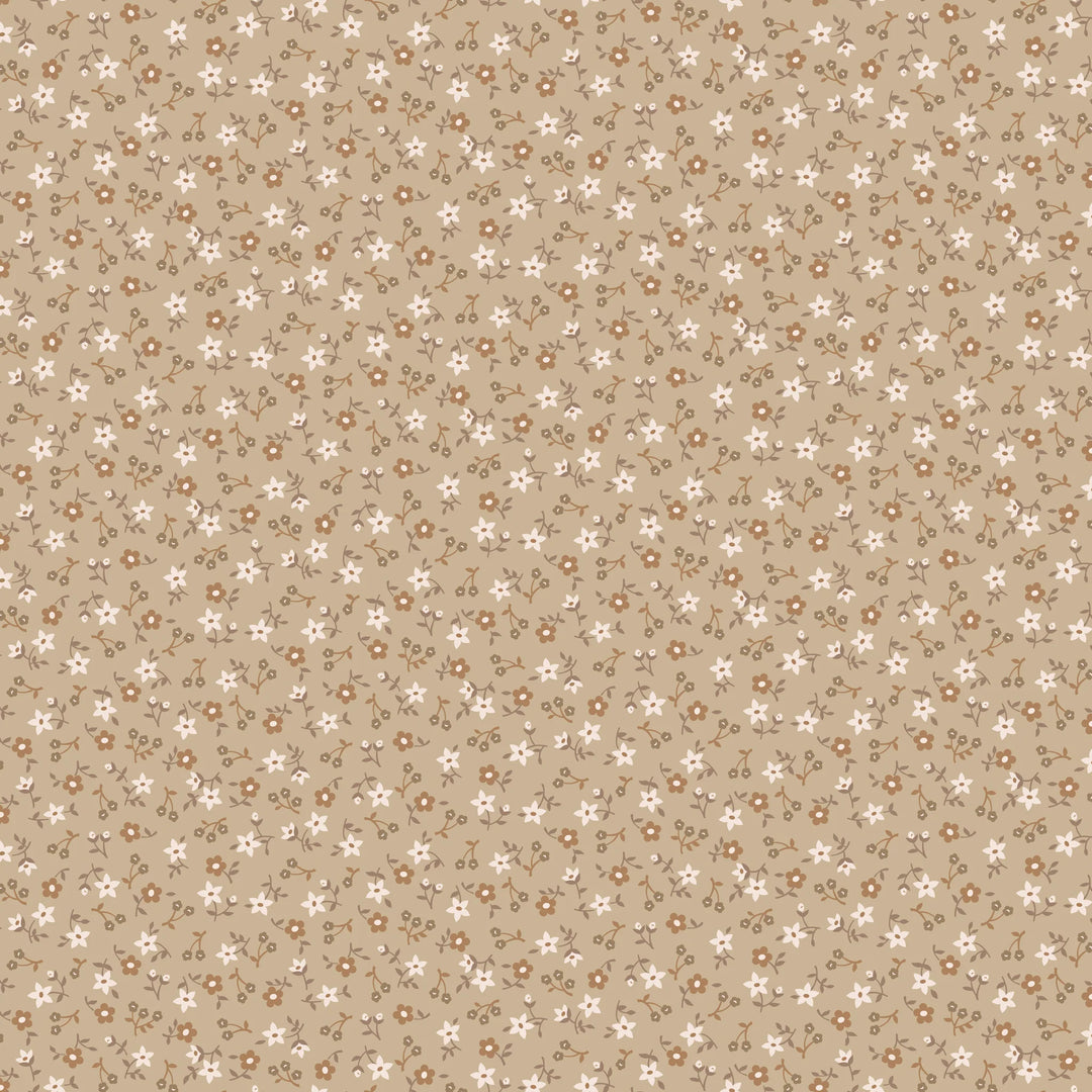 Riley Blake Designs - Farmer's Daughter, Blossom Palomino || SOLD BY THE HALF YARD
