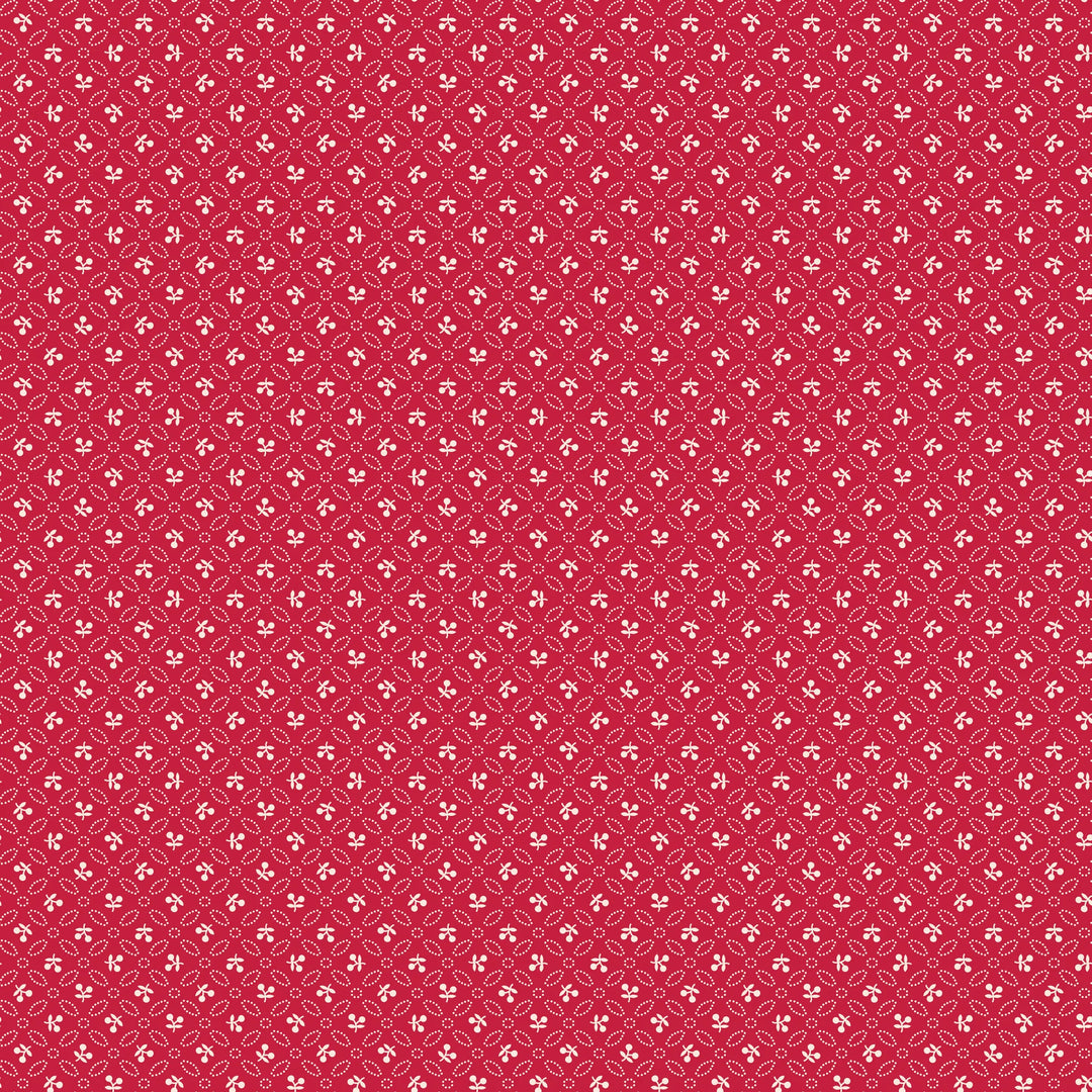 Riley Blake Designs - Farmer's Daughter, Cherries Jazzberry || SOLD BY THE HALF YARD