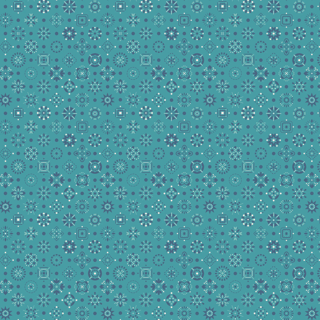 Riley Blake Designs - Farmer's Daughter, Handmade Raindrop || SOLD BY THE HALF YARD