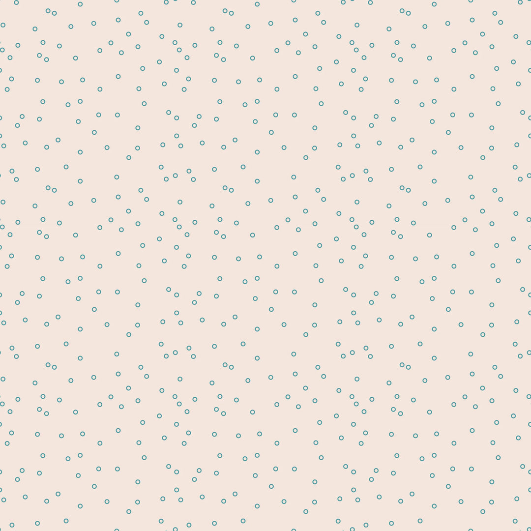 Riley Blake Designs - Farmer's Daughter, Circles Background Raindrop || SOLD BY THE HALF YARD