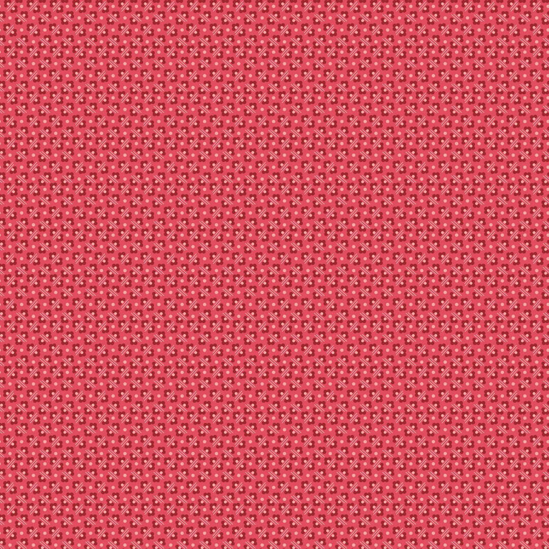 Riley Blake Designs - Berry and Sage, Flower Bed, Tea Rose || SOLD BY THE HALF YARD
