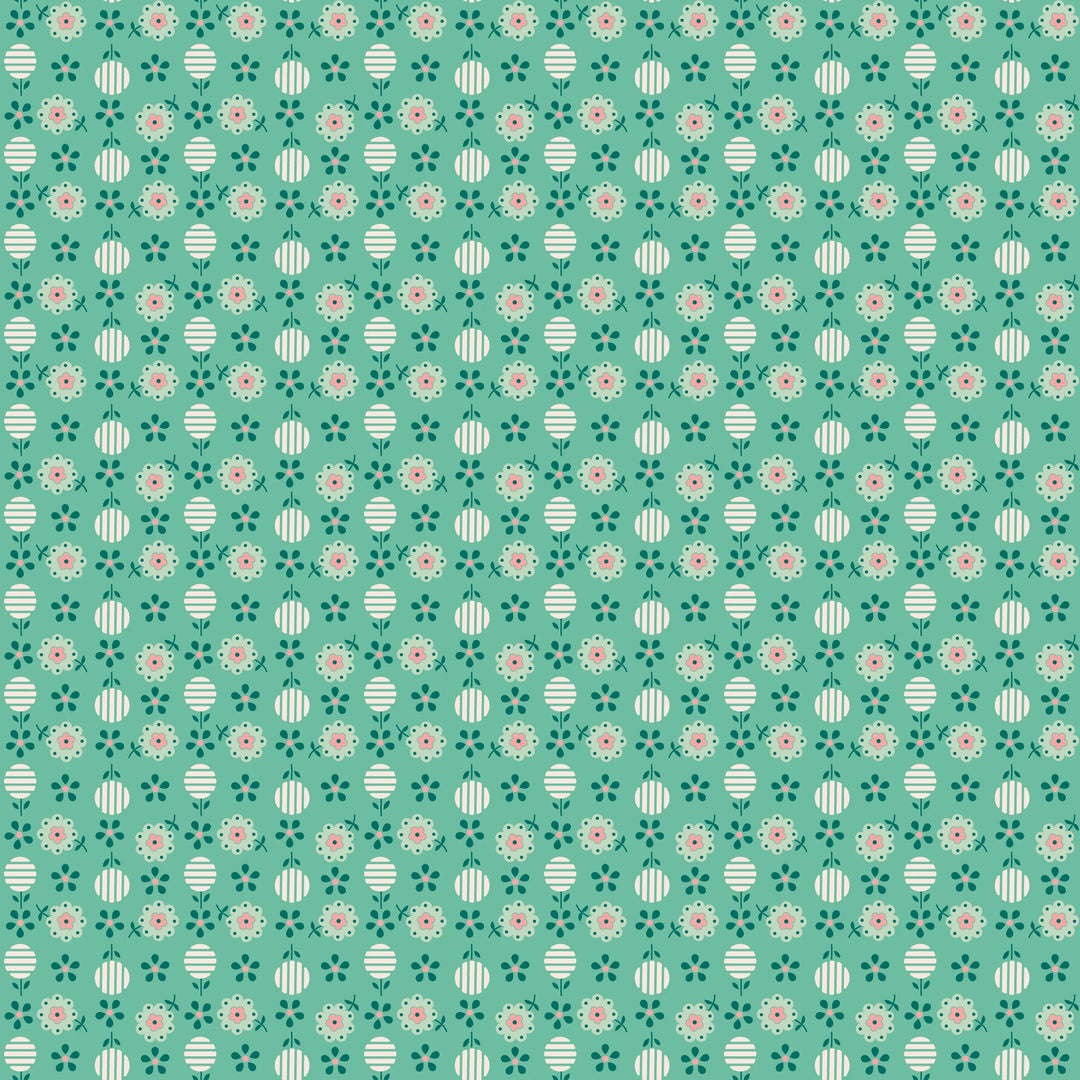 Riley Blake Designs - Berry and Sage, Apron, Leaf || SOLD BY THE HALF YARD