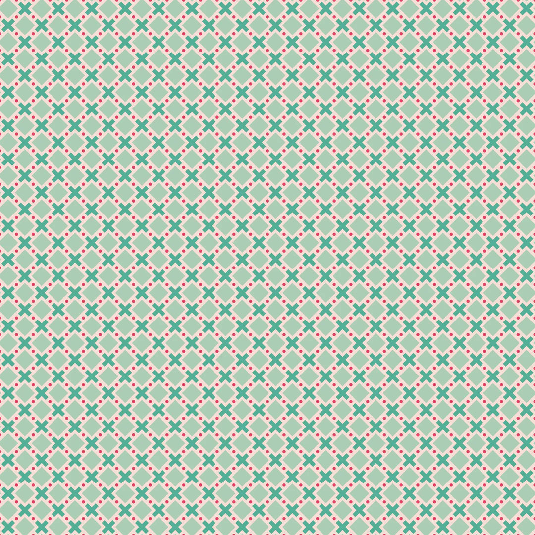 Riley Blake Designs - Berry and Sage, Criss Cross, Sage || SOLD BY THE HALF YARD