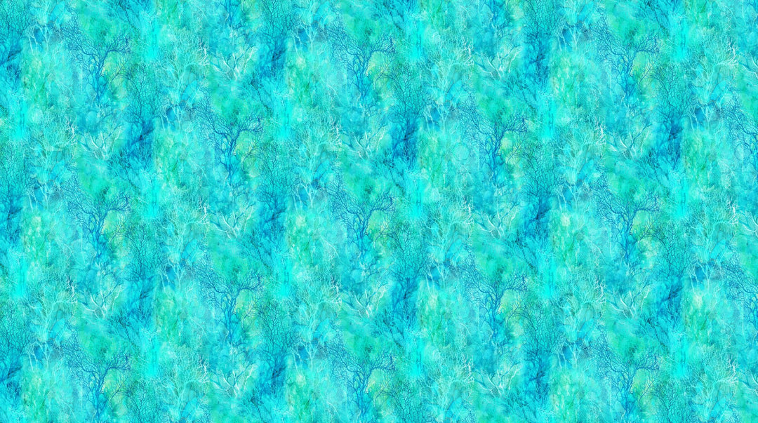 Northcott - Coral Reef, Coral Texture || SOLD BY THE HALF YARD