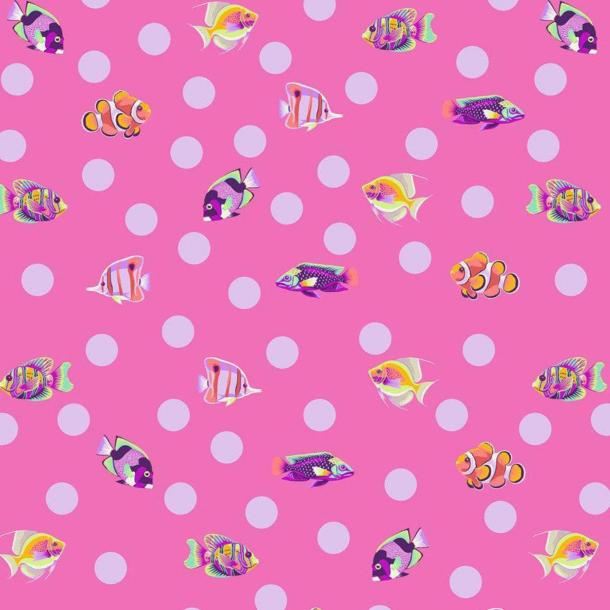 Free Spirit Fabrics - Floral Reef, School Crossing, Delphine || SOLD BY THE HALF YARD