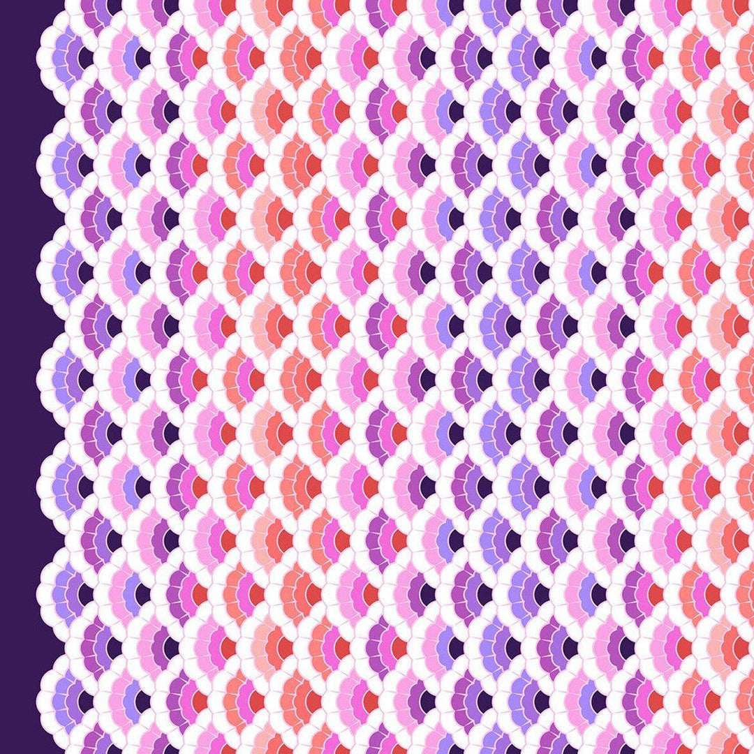 Free Spirit Fabrics - Floral Reef, Aquatic Lace, Ultraviolet || SOLD BY THE HALF YARD