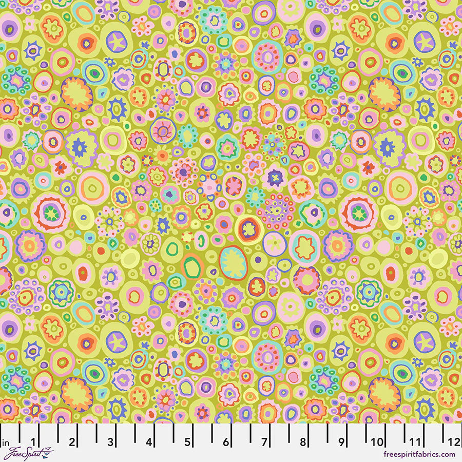 Free Spirit Fabrics - Kaffe Fassett Collective Fabrics, Paperweight, Lime || SOLD BY THE HALF YARD