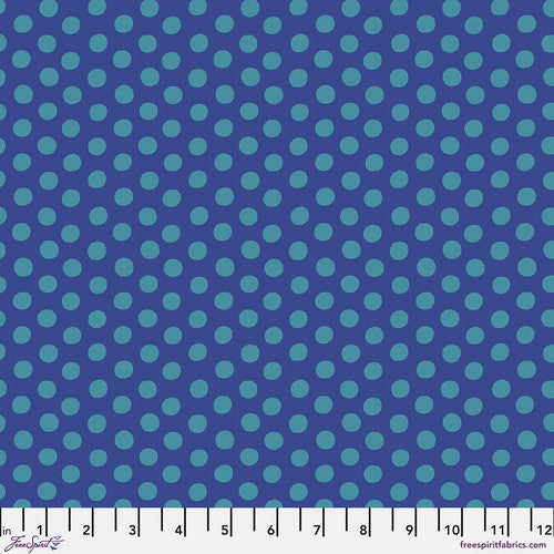 Free Spirit Fabrics - Kaffe Fassett Collective Classics, Spot, Sapphire || SOLD BY THE HALF YARD