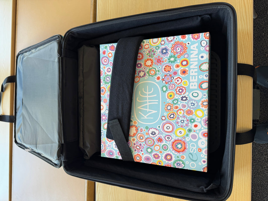 Bernina Kaffe Embroidery Bundle & Kaffe L Embroidery Module Case