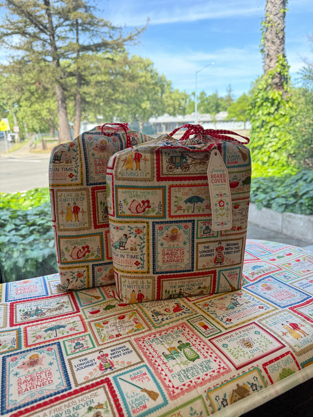 Lori Holt Vintage Advice Ironing Board Cover