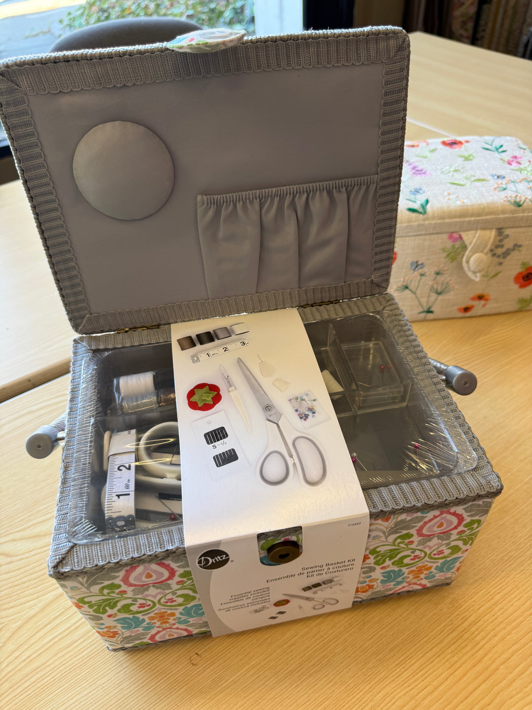 Sewing Basket and Essential Kit