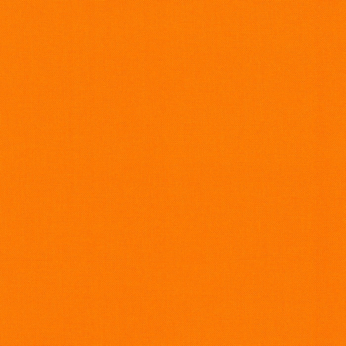 Robert Kaufman - Kona Solid, Orange #1265|| SOLD BY THE HALF YARD