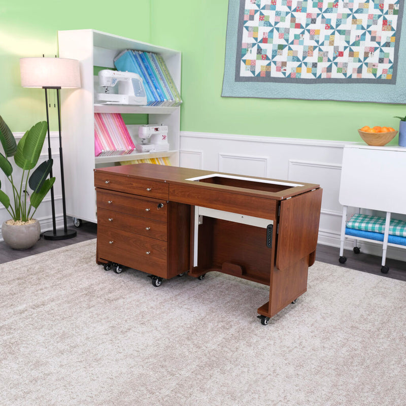 Kangaroo & Joey Dual Rail Electric Sewing Cabinet