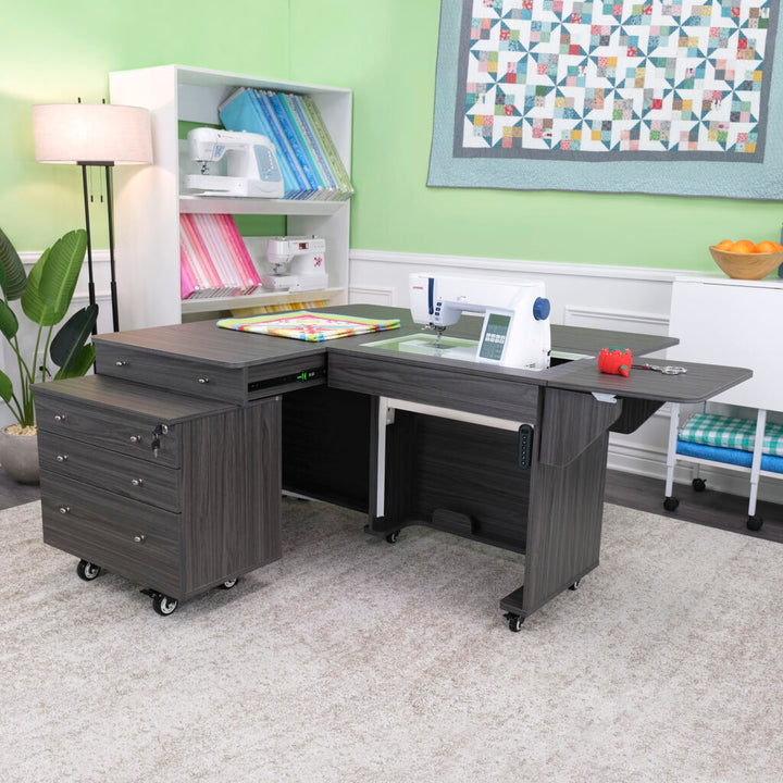 Kangaroo & Joey Dual Rail Electric Sewing Cabinet