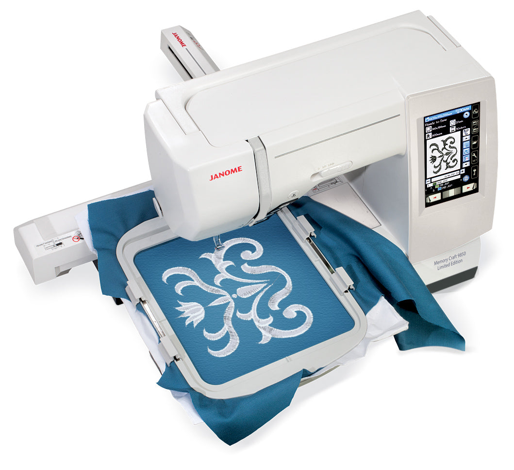 Janome Memory Craft 9850 Sewing and Embroidery - – Village Sewing