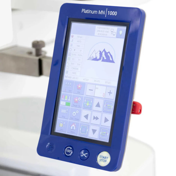 HUSQVARNA VIKING PLATINUM MN 1000 - MULTI NEEDLE EMBROIDERY MACHINE