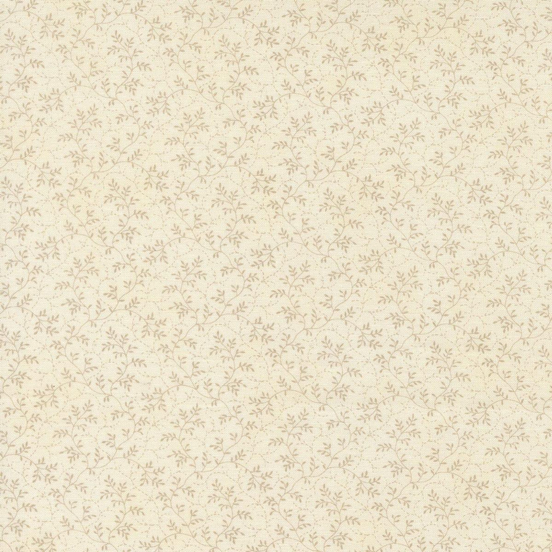 Moda Fabrics - Ambiance, Cream Grey Vine, Porcelain || SOLD BY THE HALF YARD