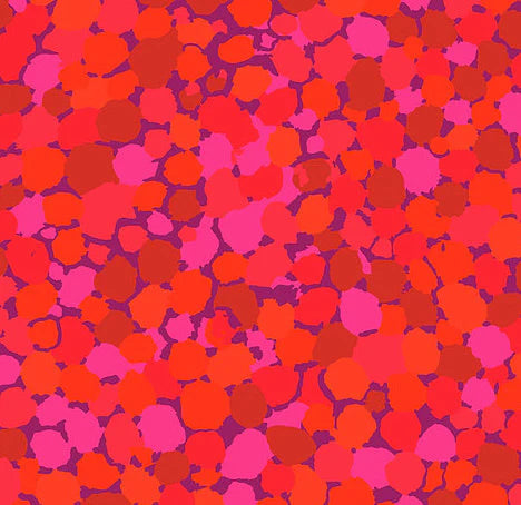 Free Spirit Fabrics - Kaffe Fasset Collective Classics, Reflections, Fuchsia || SOLD BY THE HALF YARD