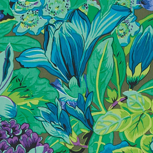 Free Spirit Fabrics - Kaffe Fassett Collective Stash, Lavinia, Green || SOLD BY THE HALF YARD