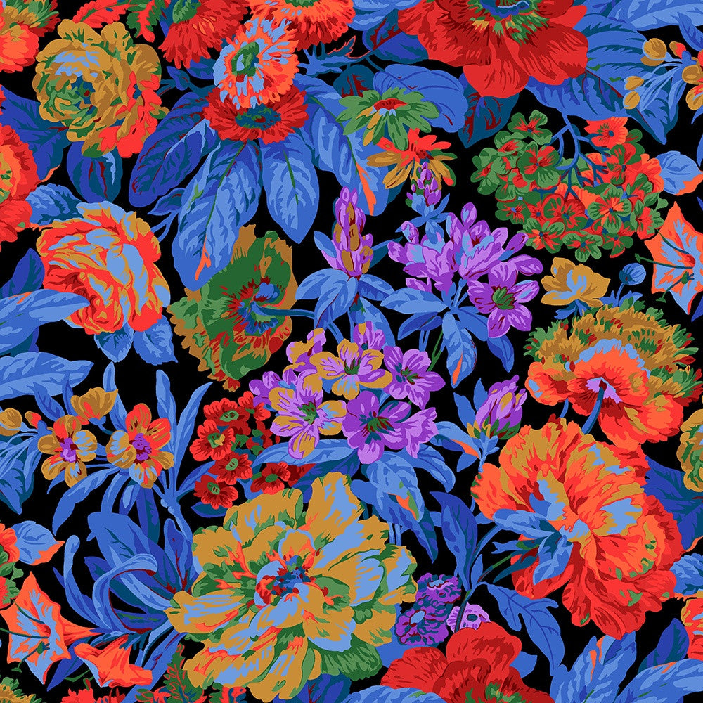 Free Spirit Fabrics - Kaffe Fassett - Voluptuous, Dark || SOLD BY THE HALF YARD