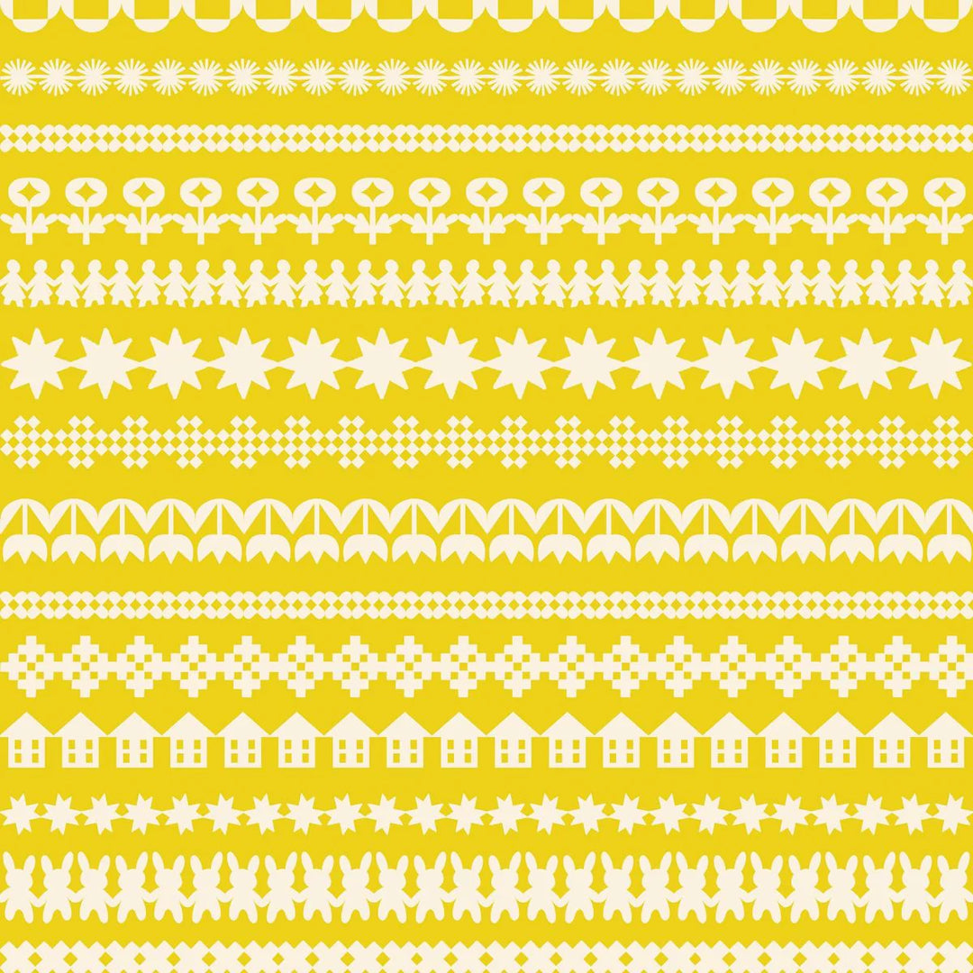 Moda Fabrics - Ruby Star Society, Paper Cuts 2, Paper Cuttings, Starfruit || SOLD BY THE HALF YARD