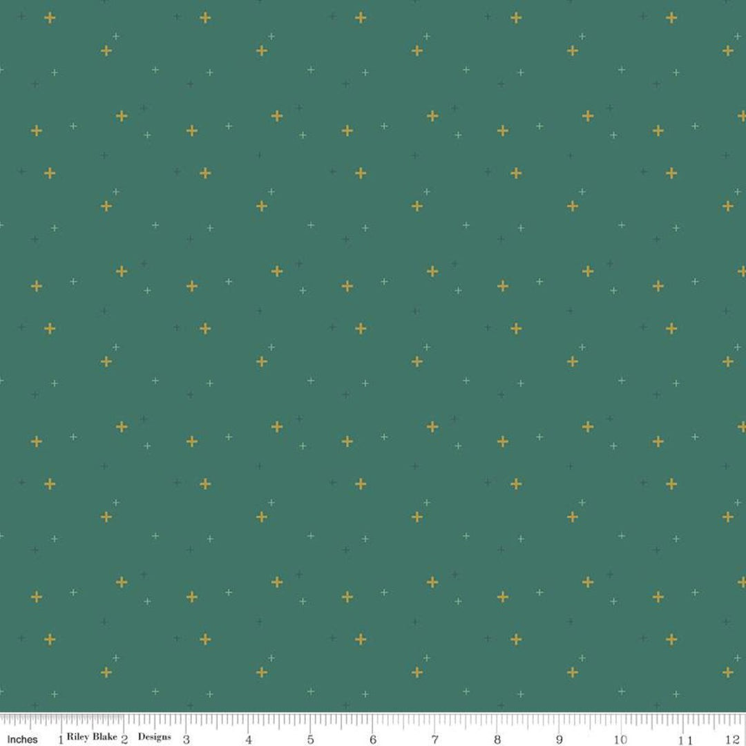 Riley Blake Designs - Sparkler, Jade || SOLD BY THE HALF YARD