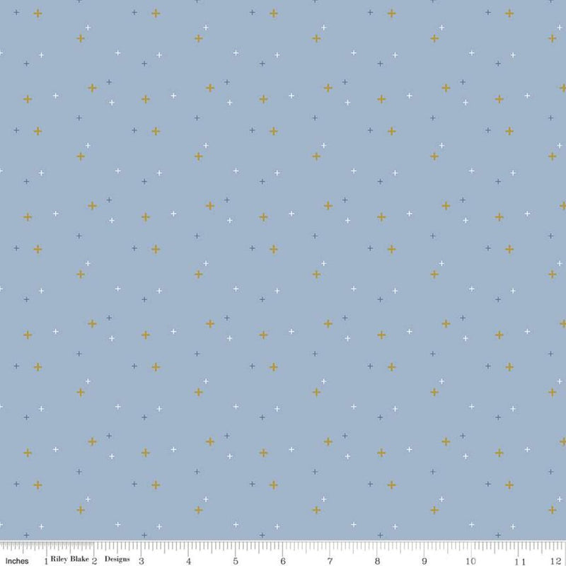 Riley Blake Designs - Sparkler, Lake || SOLD BY THE HALF YARD