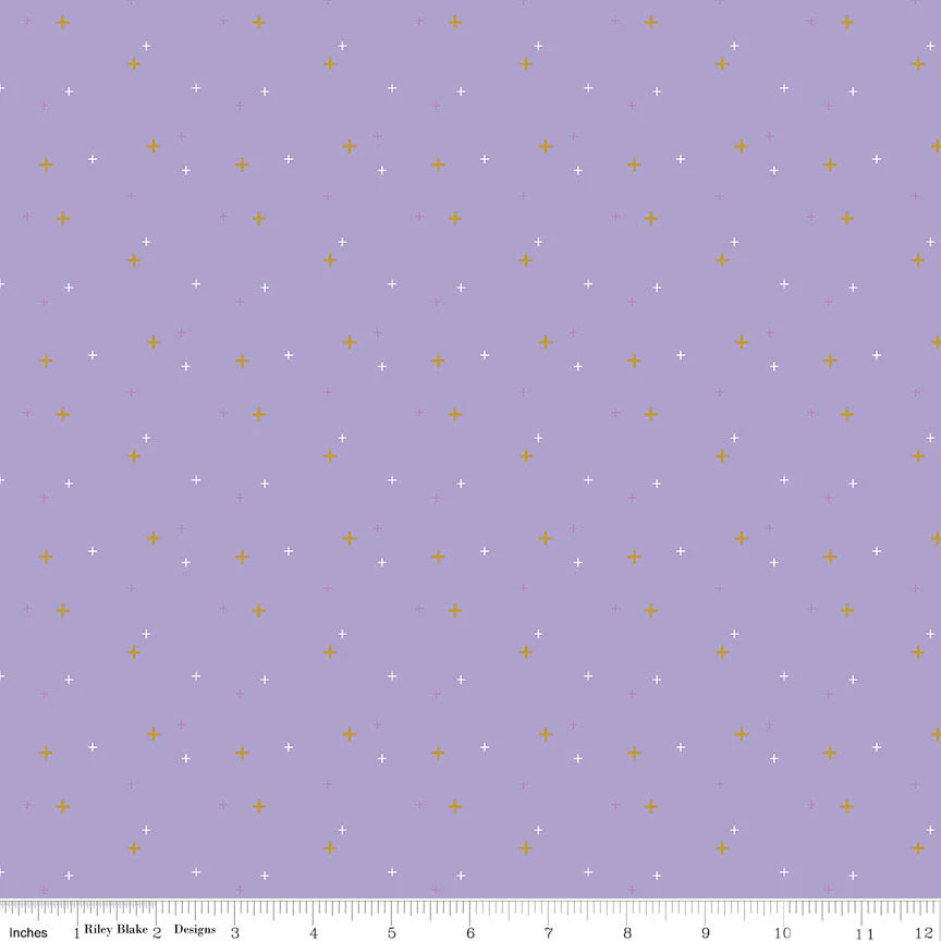 Riley Blake Design - Sparklers, Lilac || SOLD BY THE HALF YARD